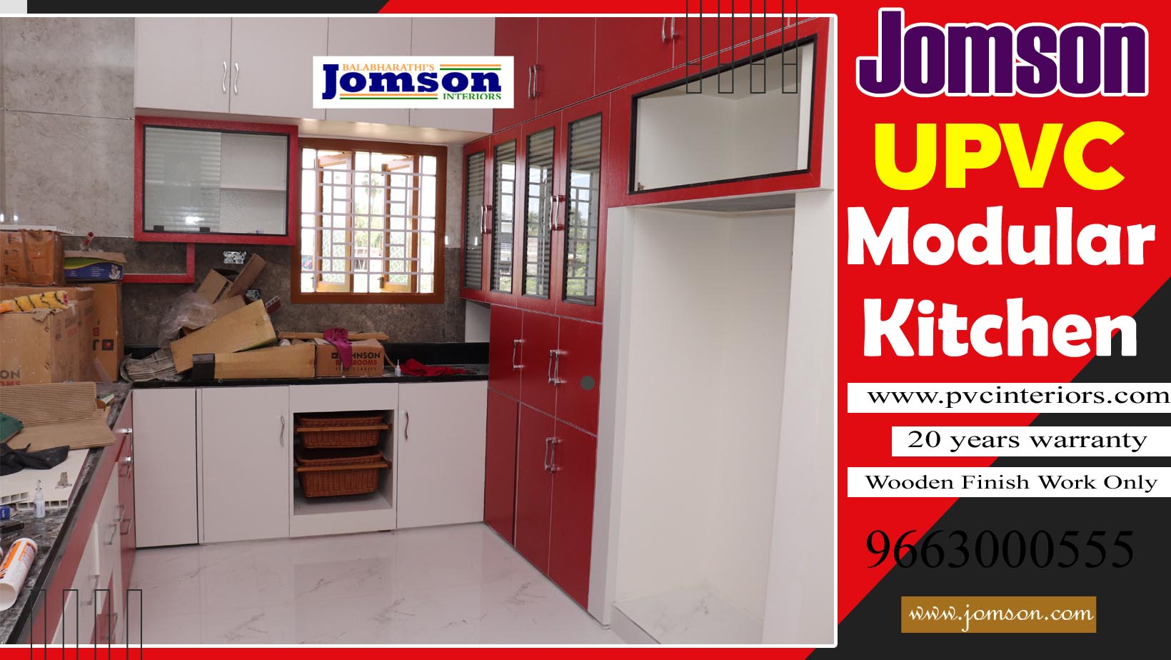 upvc modular kitchen colors